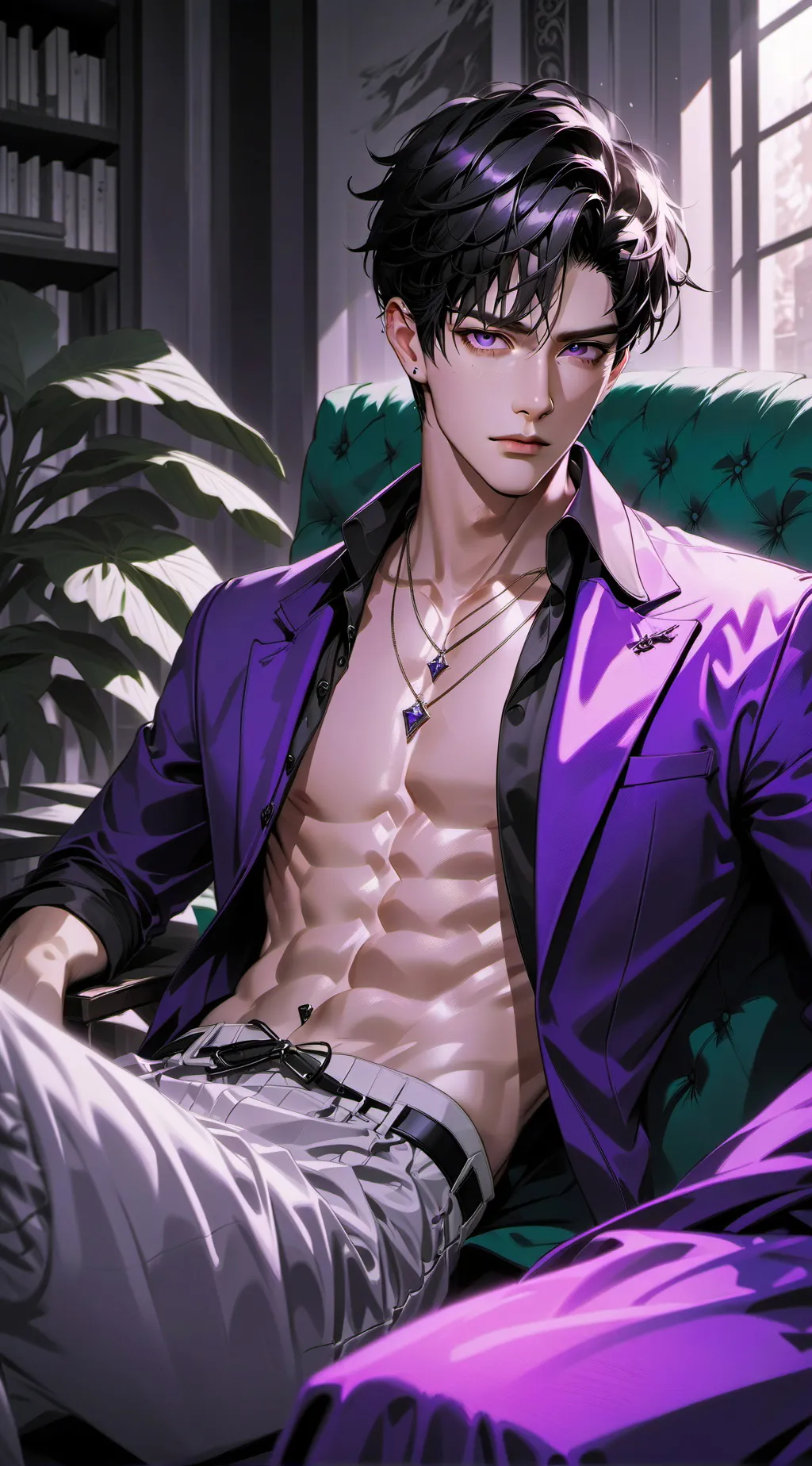 ai character: Jackson  background