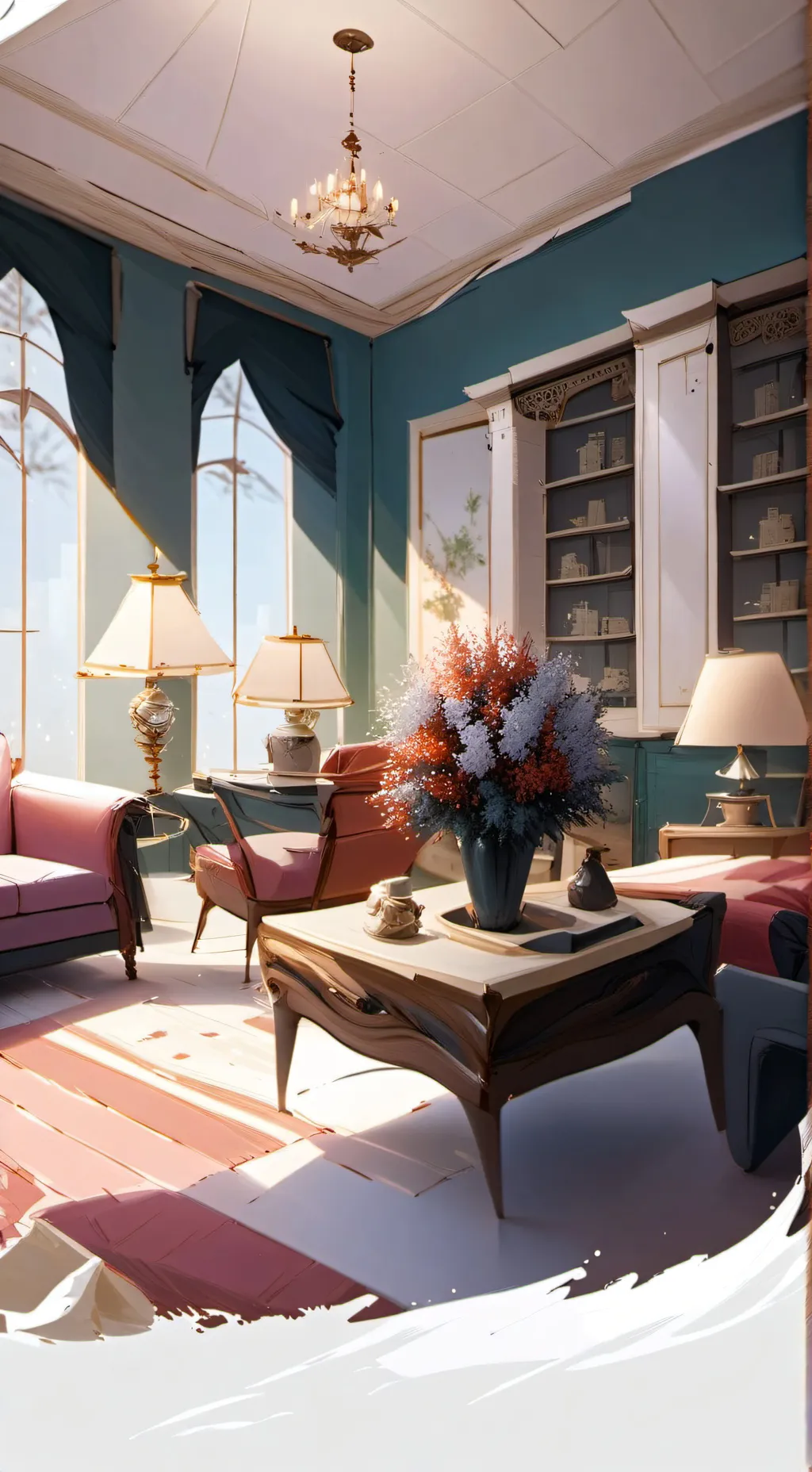 ai character: New Family background