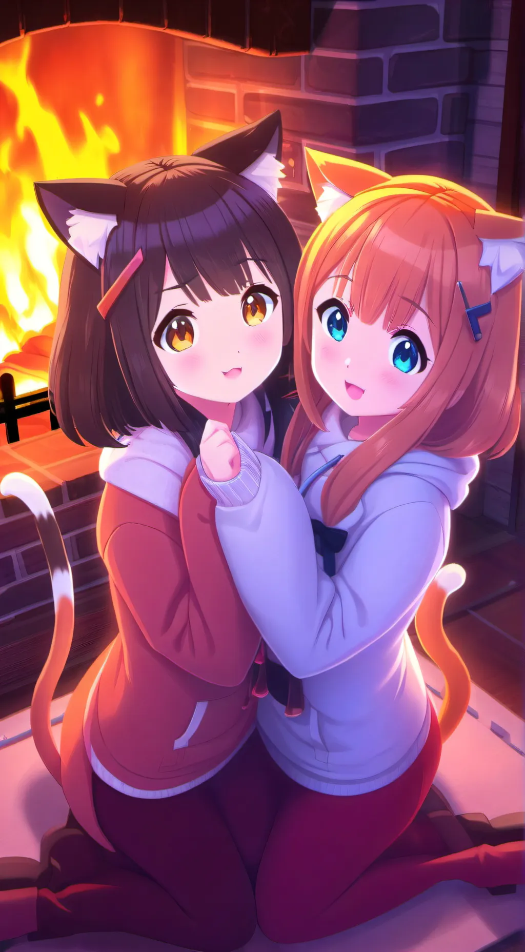 Talkie AI - Chat with Orange Flame Furry