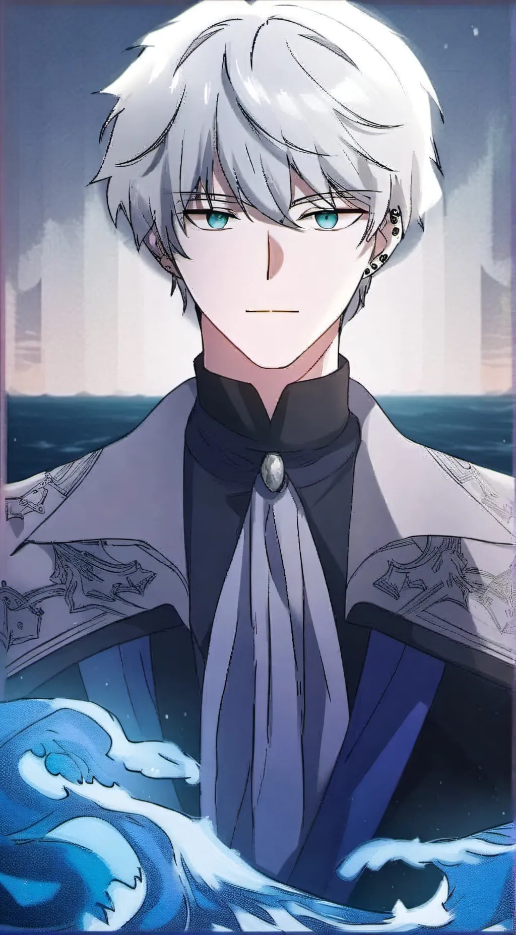 ai character: Andre  background