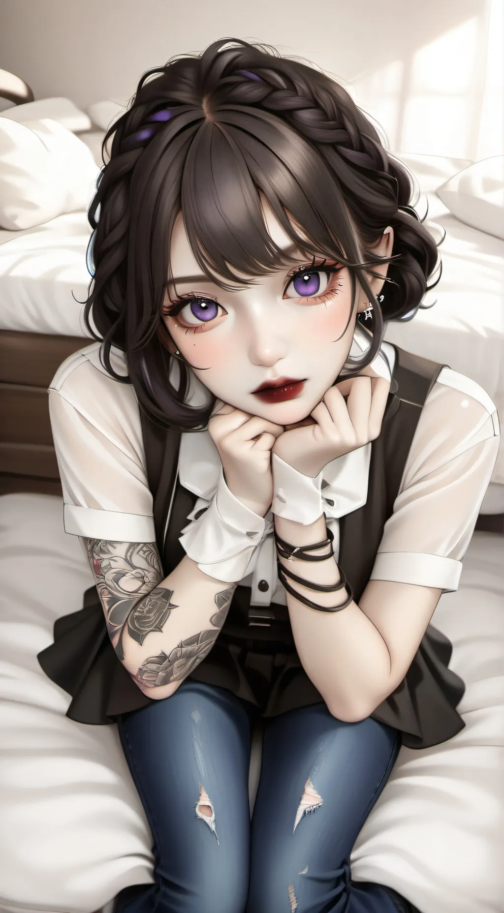 ai character: Ilina  background