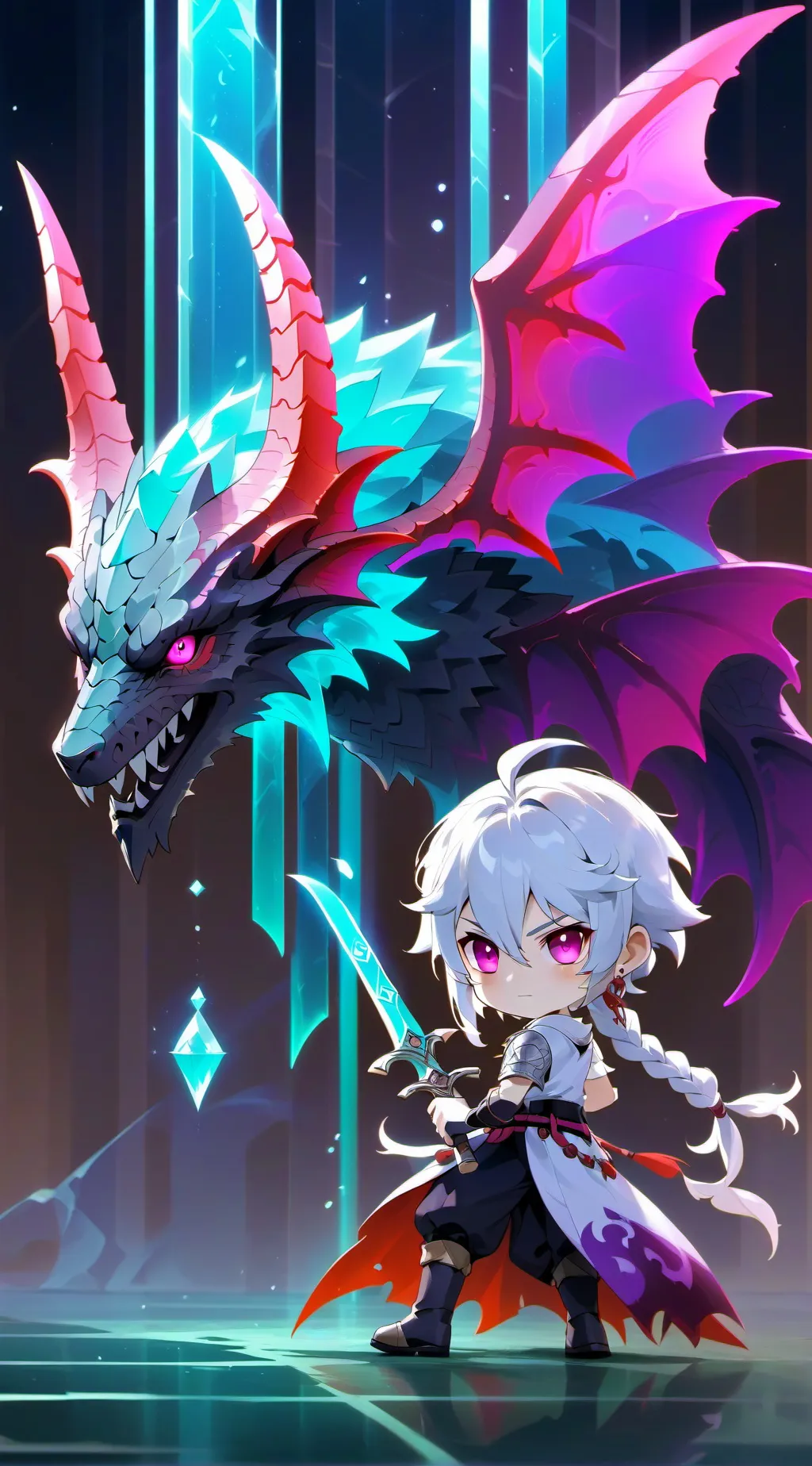 ai character: Slime boy background