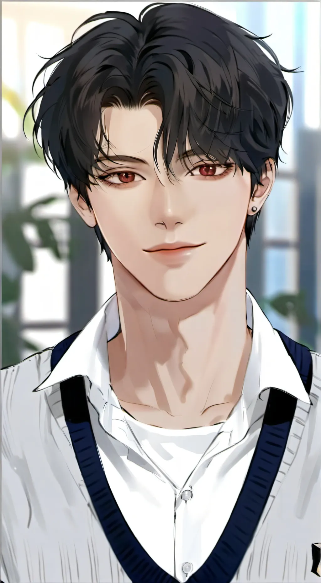 ai character: Dae <3 background