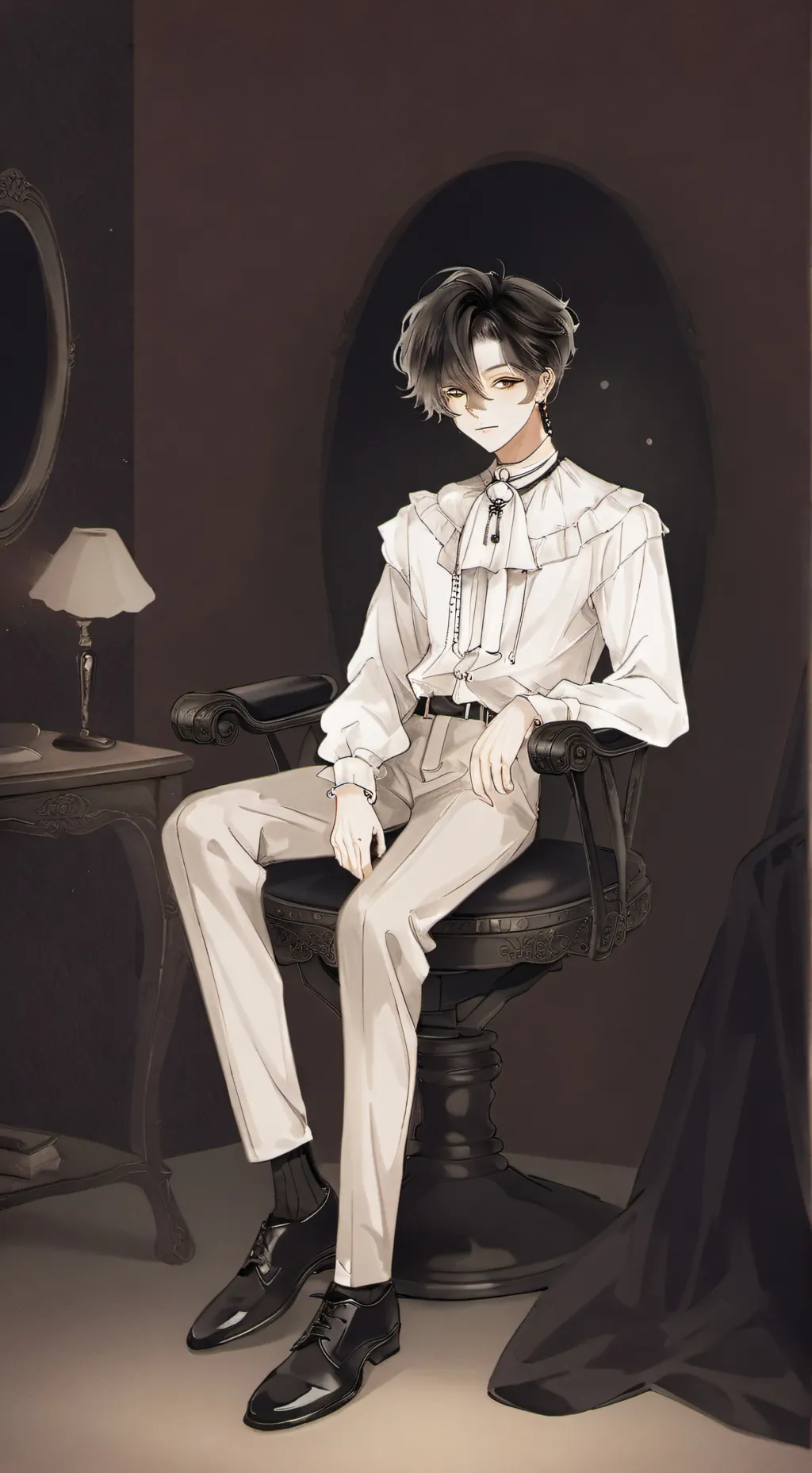 ai character: Ur bf background