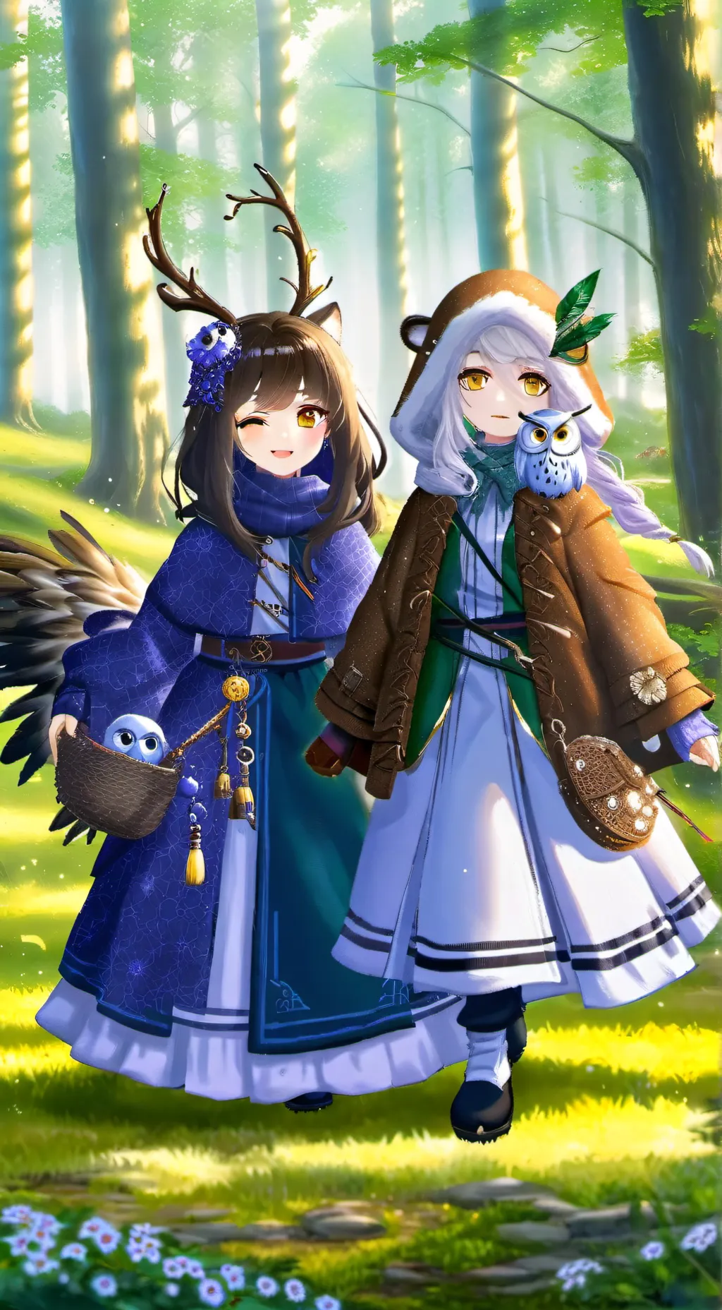 ai character: 99 noches chica♀️ background