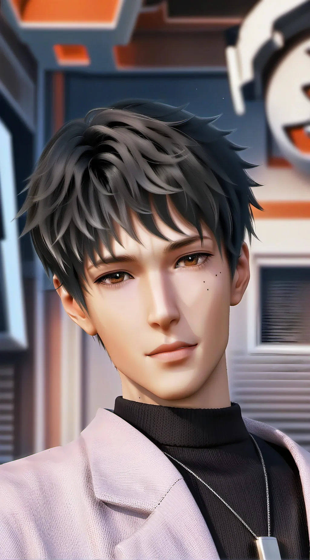 ai character: tu novio background