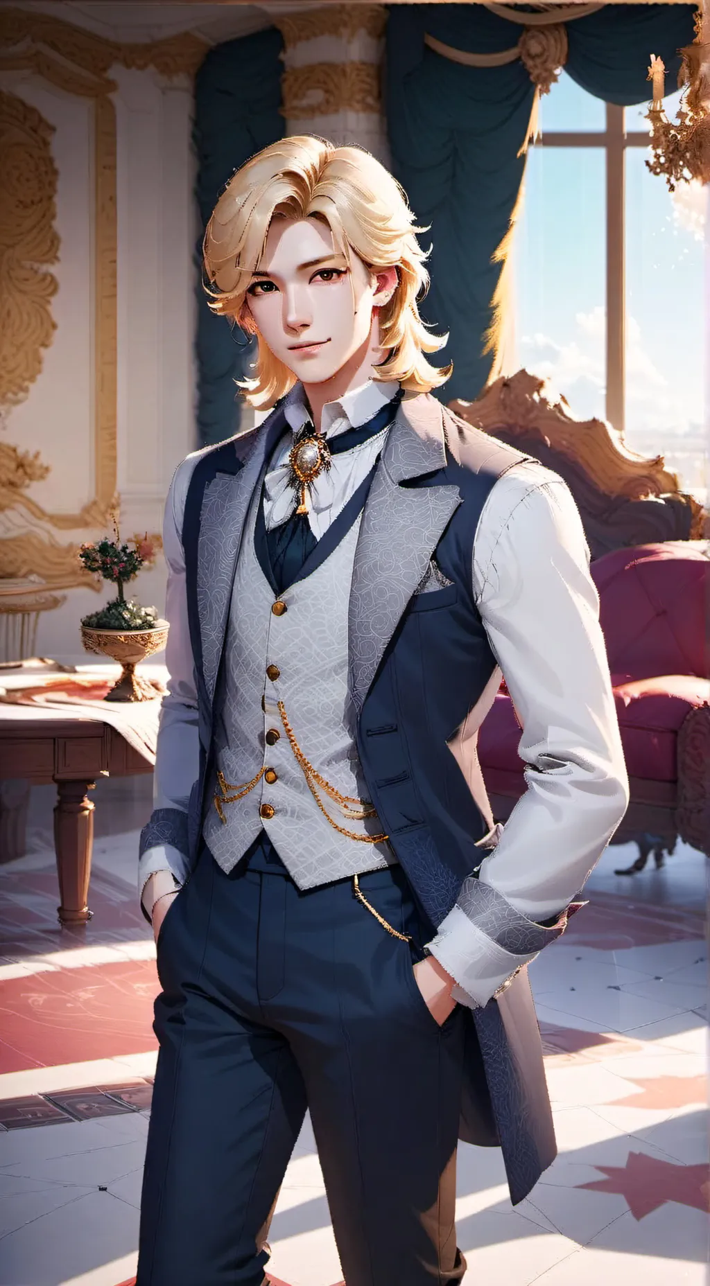 ai character: Maxi background