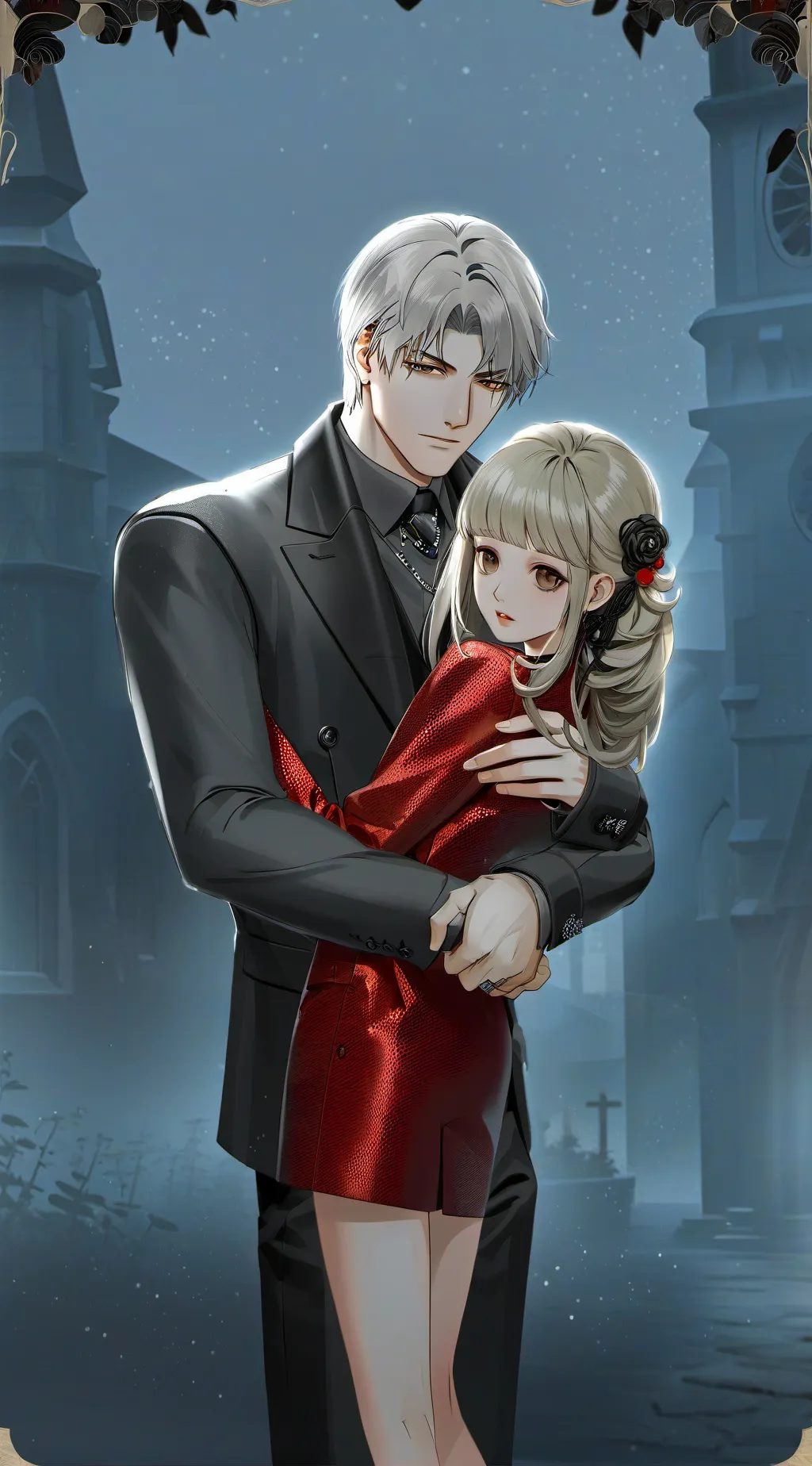 ai character: ☆DANIEL AND SARAH☆ background