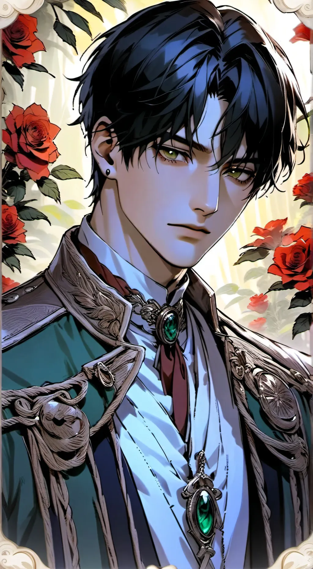 ai character: Xavier  background