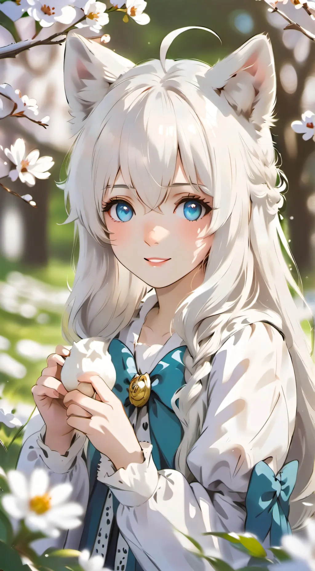 ai character: Lily  background
