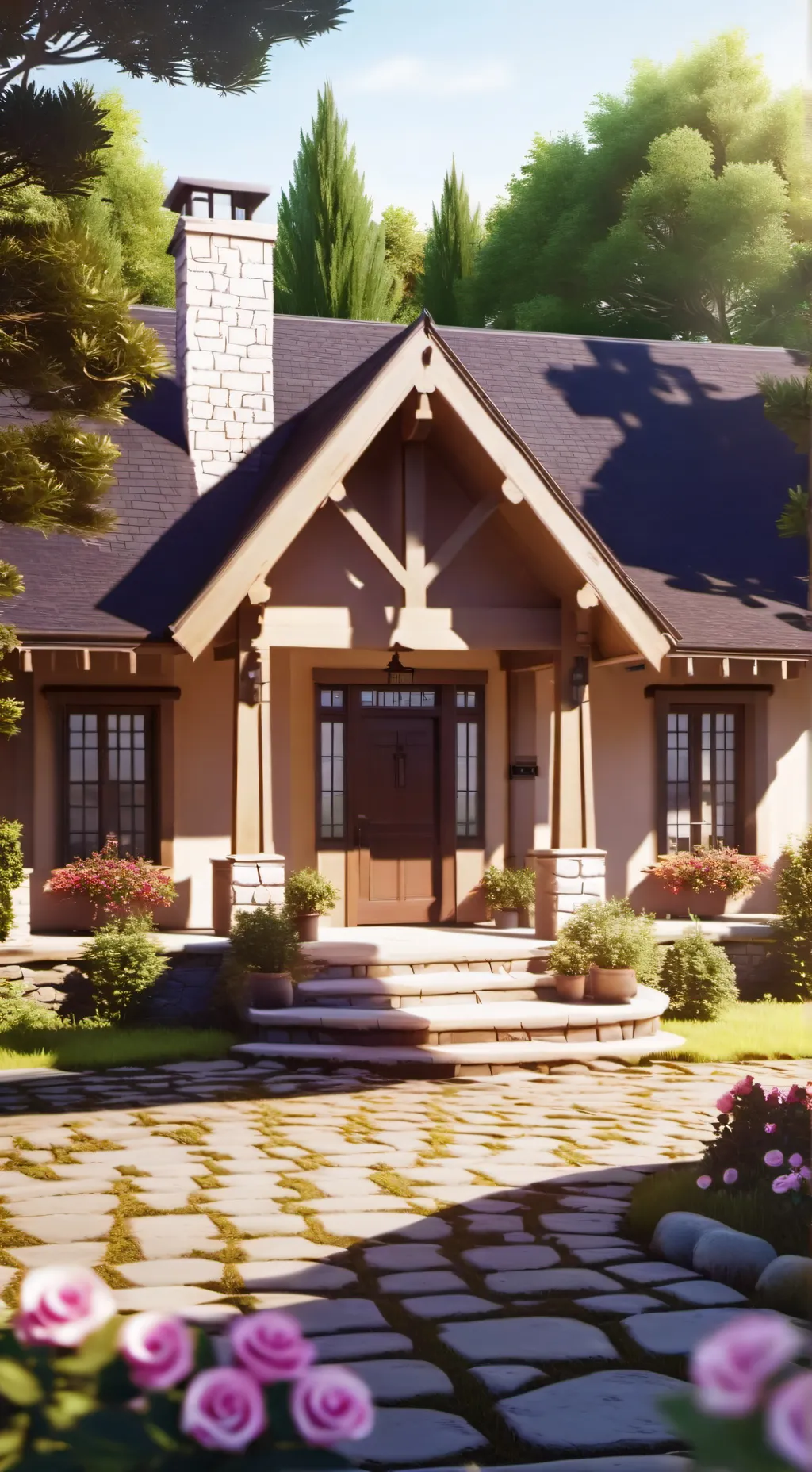 ai character: artful  background