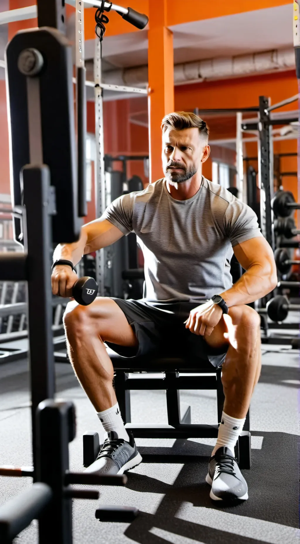 ai character: Frank Henry  background