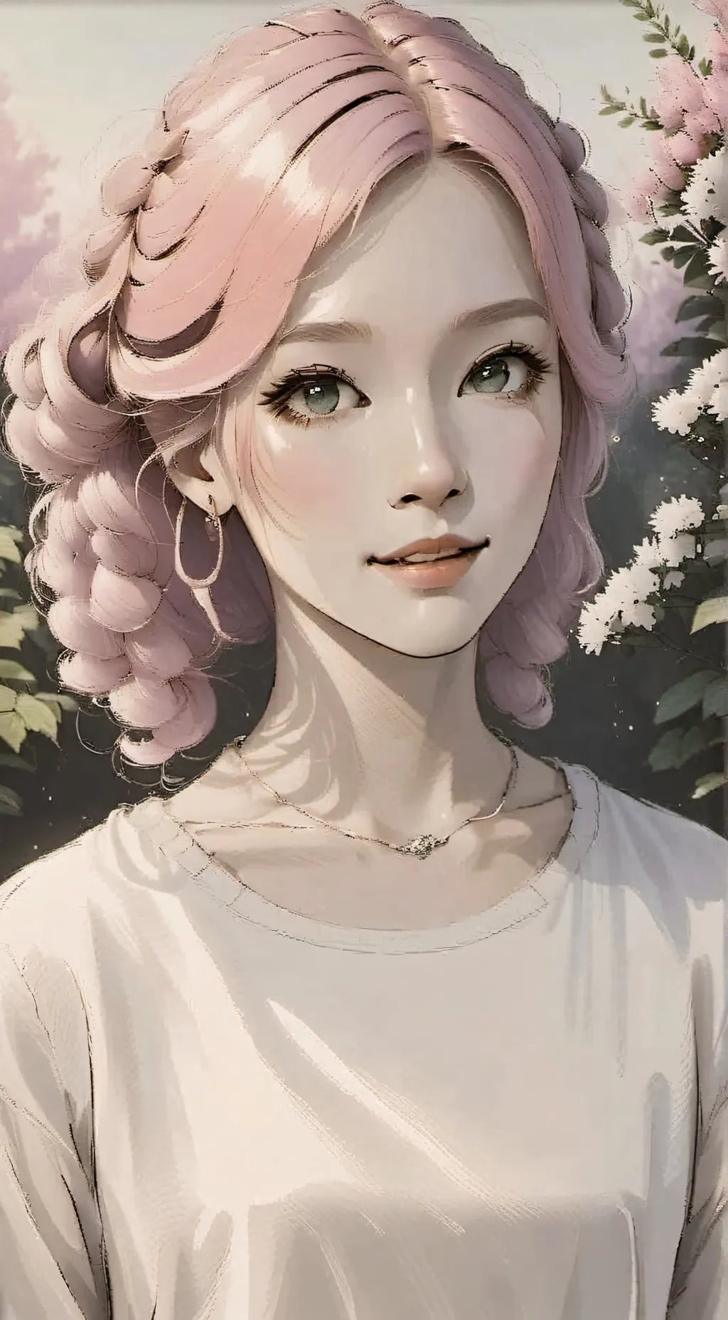 ai character: :3 background