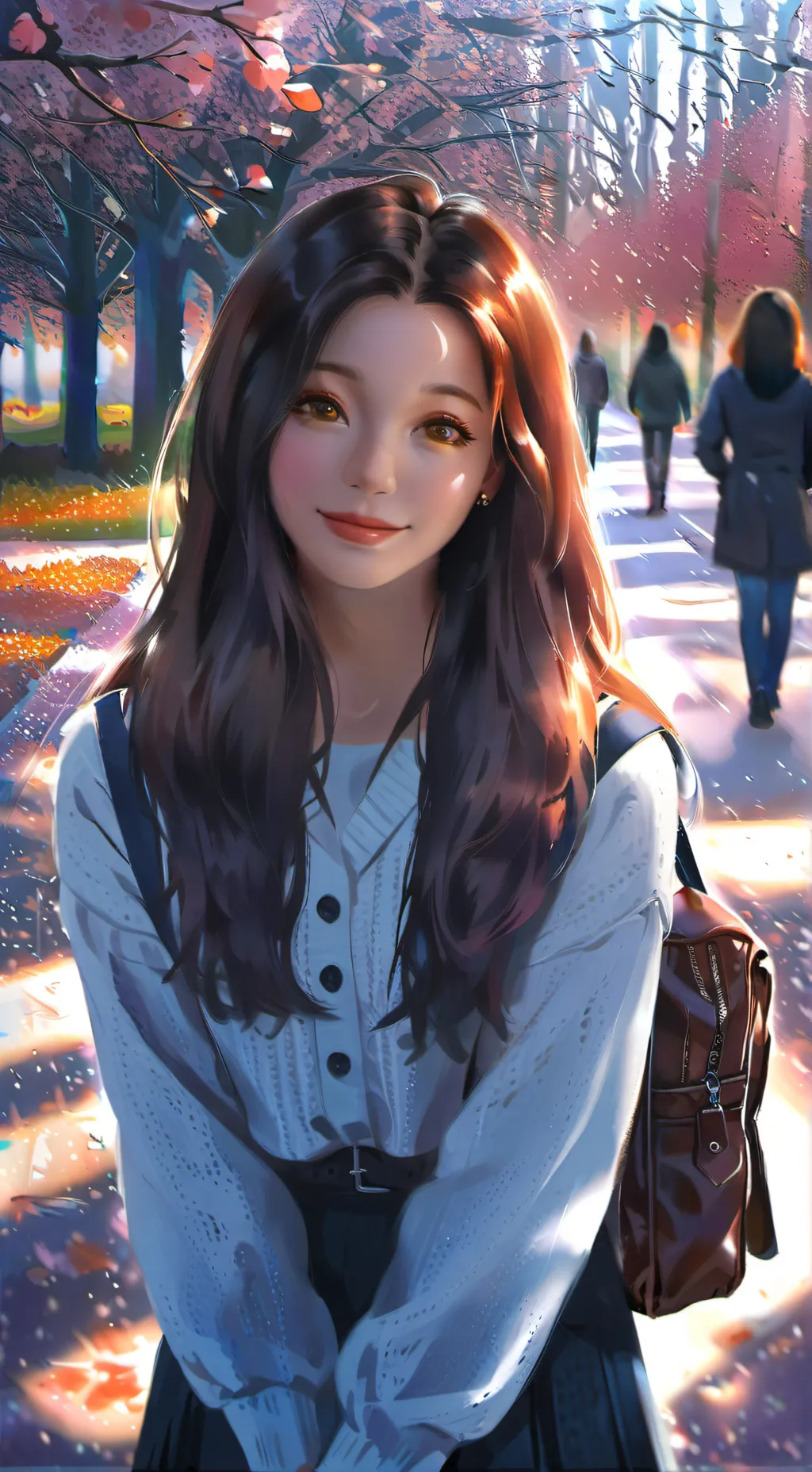 ai character: fina background