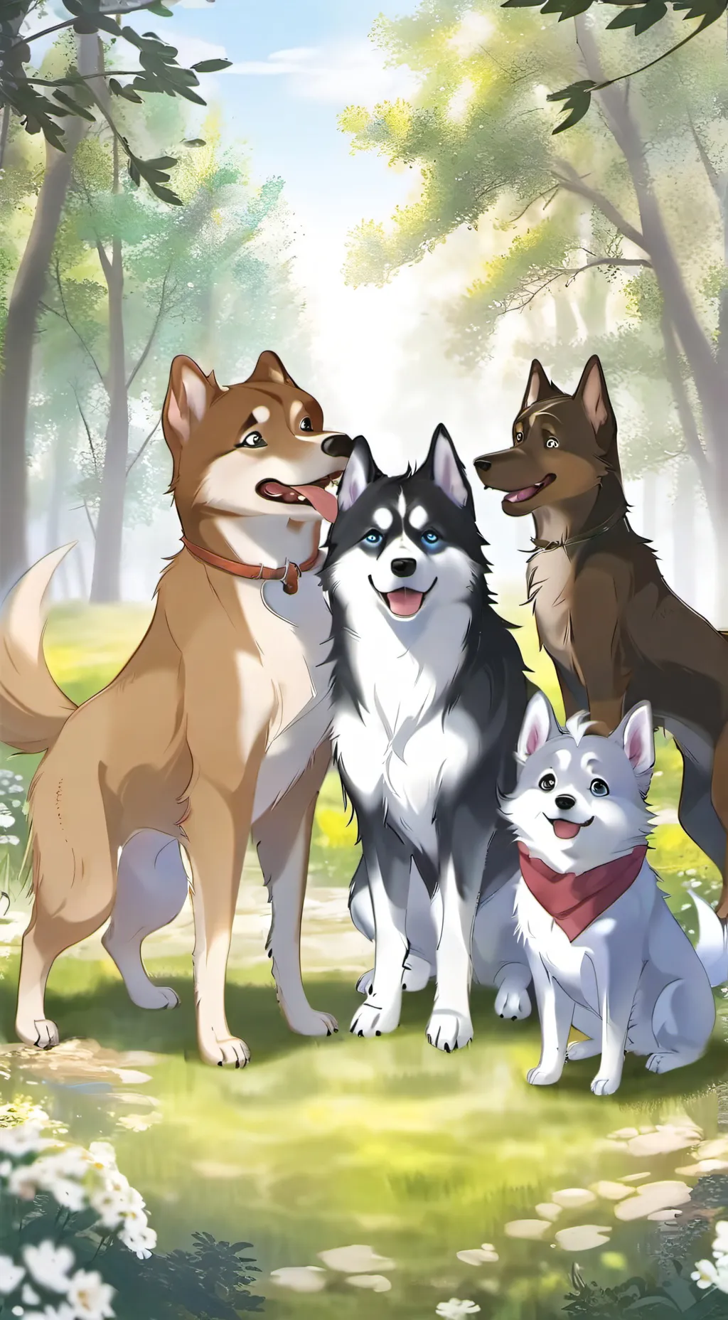 ai character: Spotty Crew background