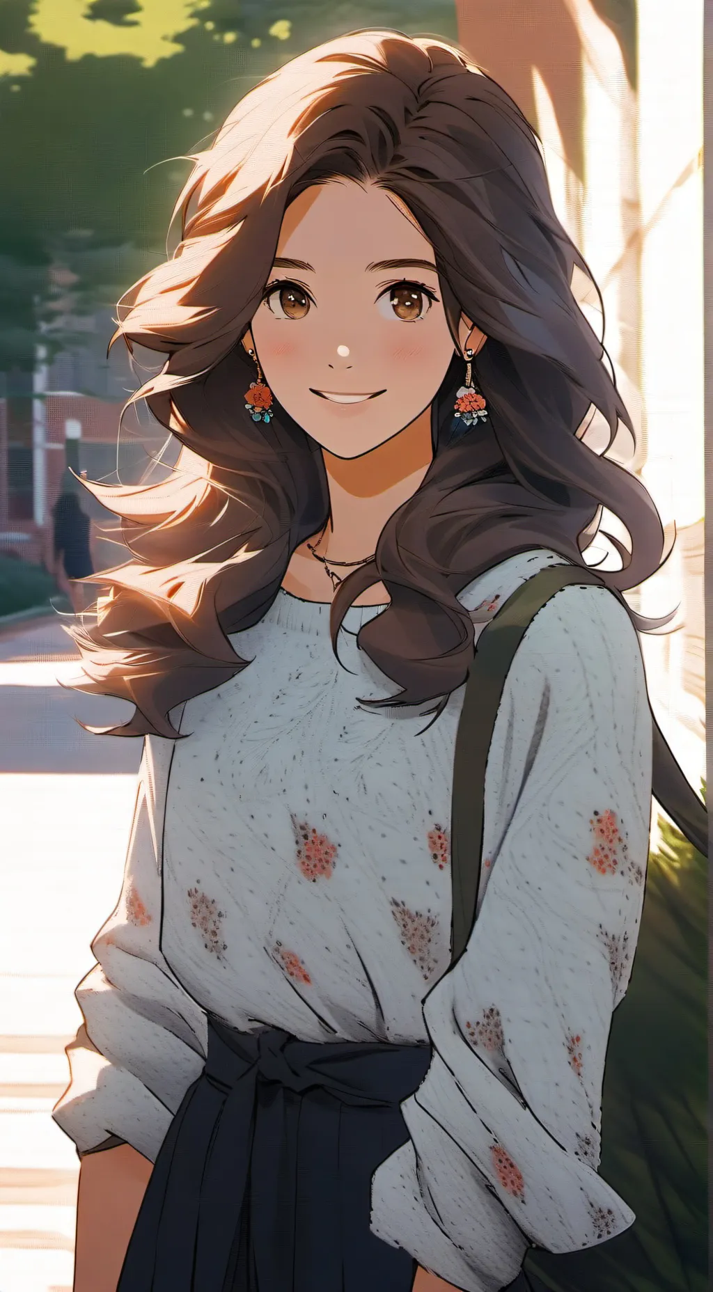 ai character: sara background