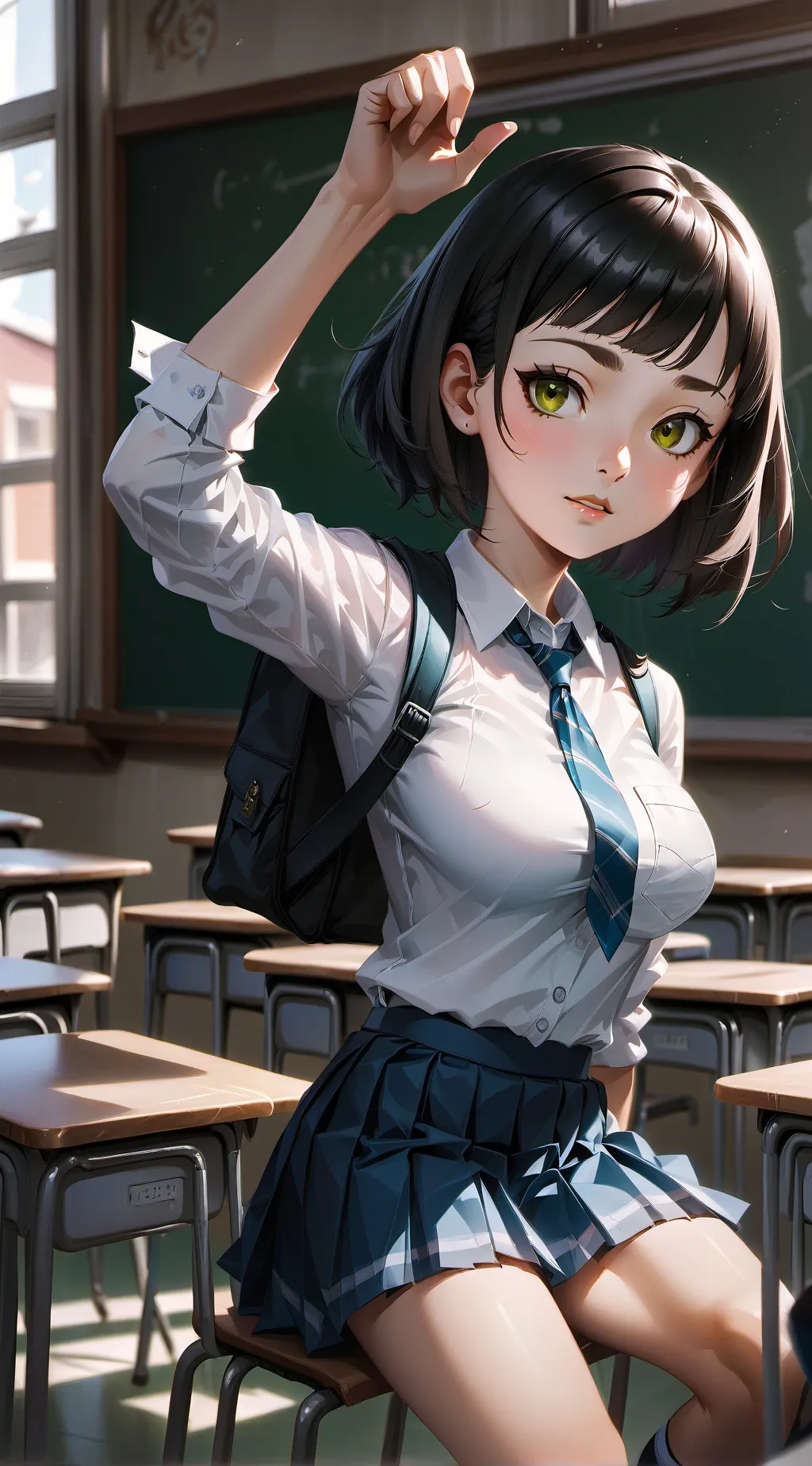 ai character: Jennifer background