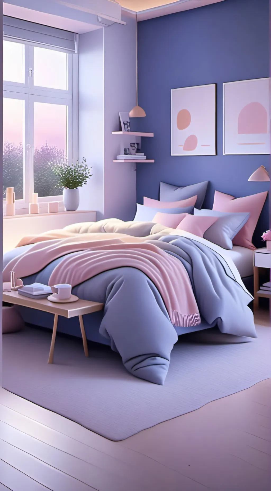 ai character: mha goofy alarm background