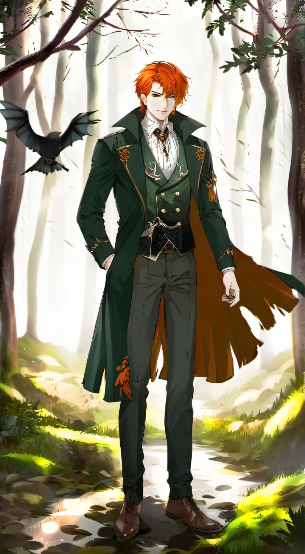 ai character: Derek background