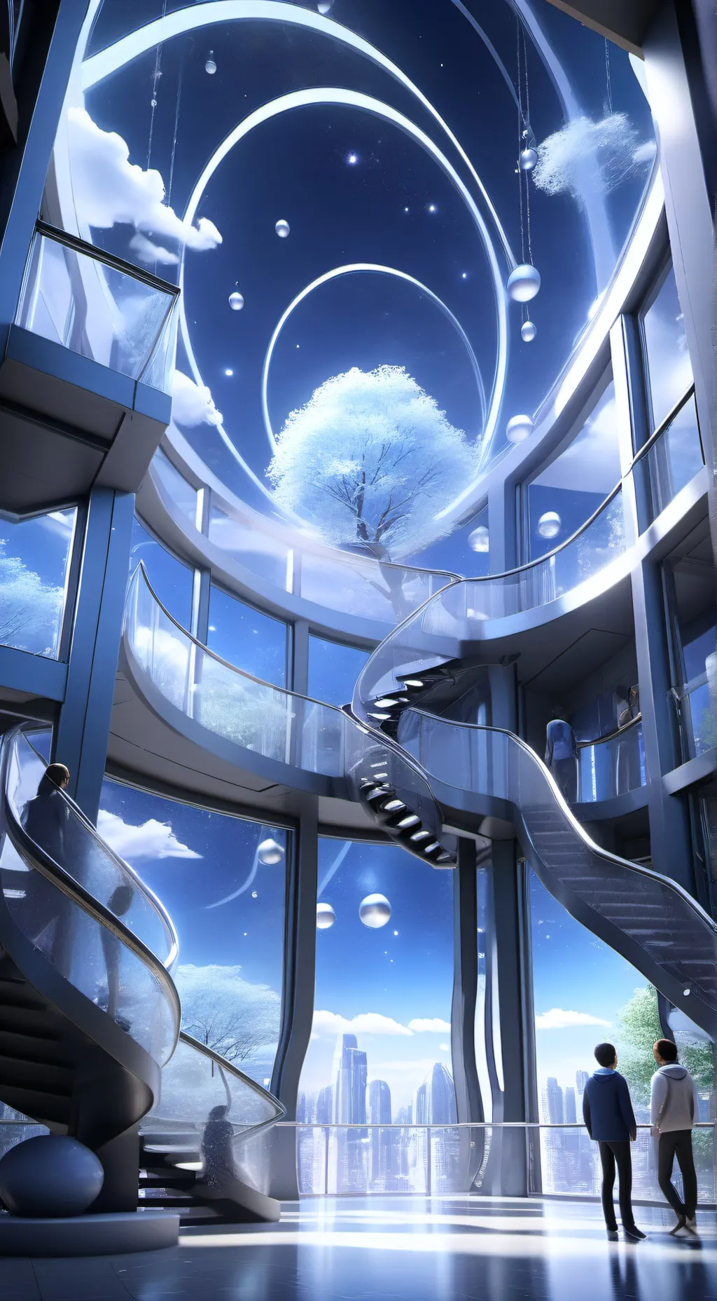 ai character: Goten  background