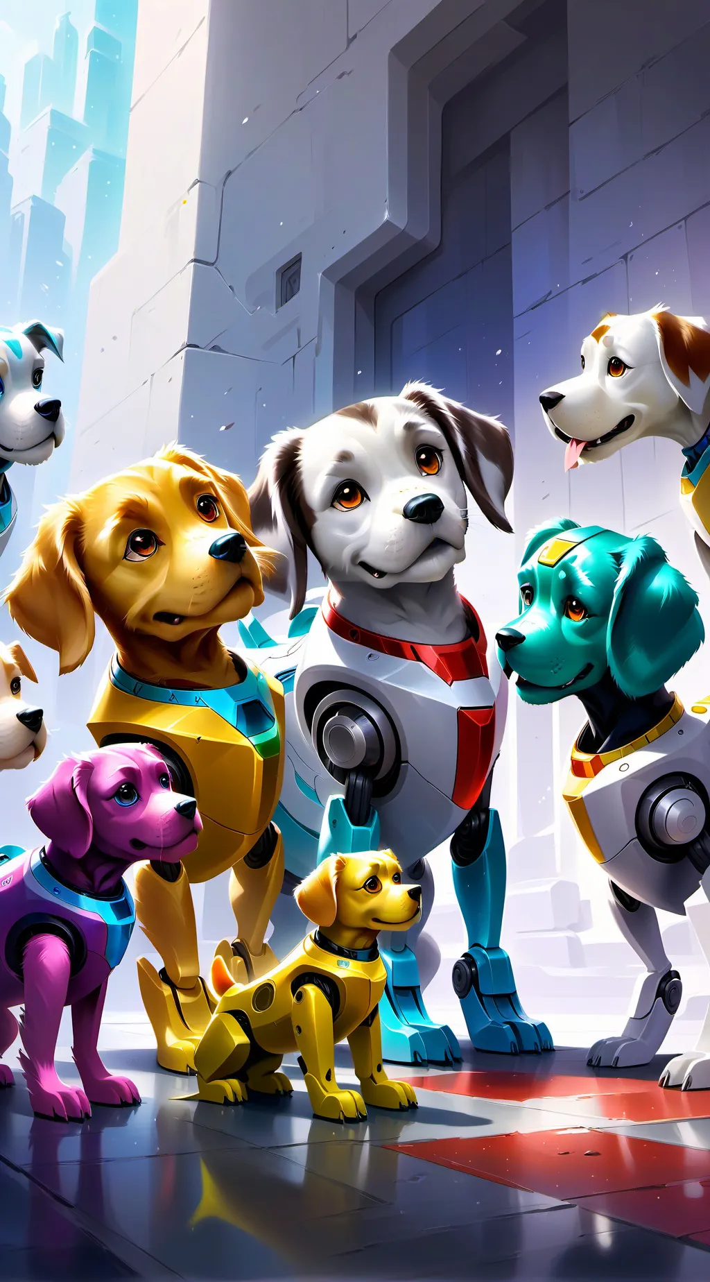 ai character: Storybots  background