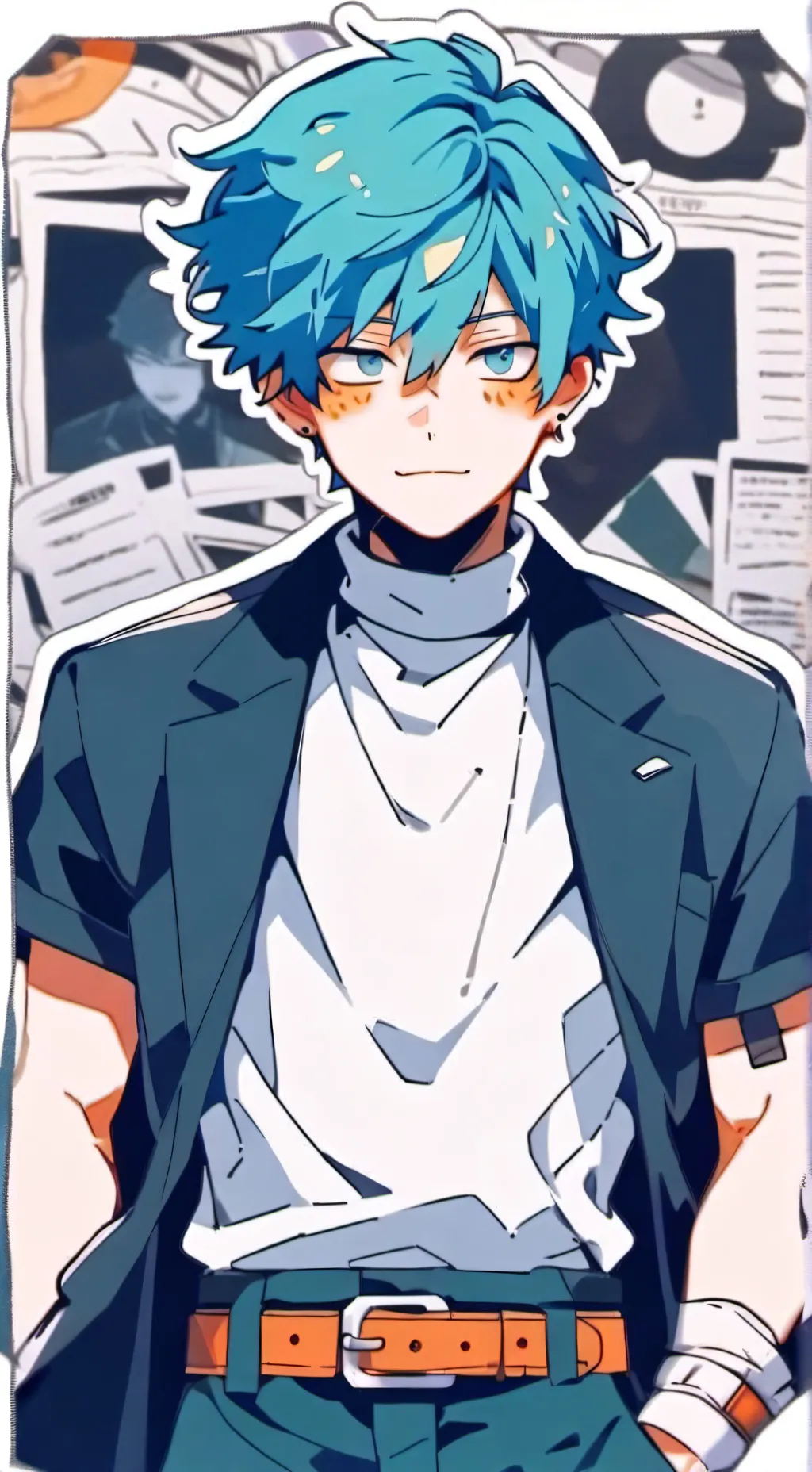 ai character: Noah!  background