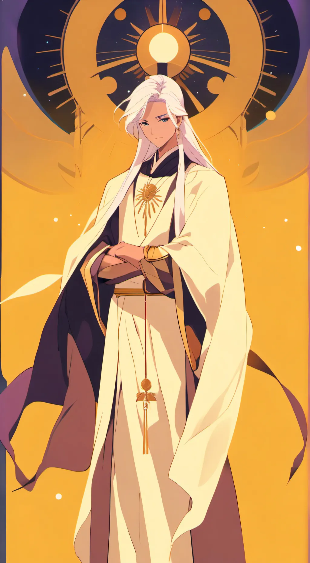 ai character: Jujutsu gods background