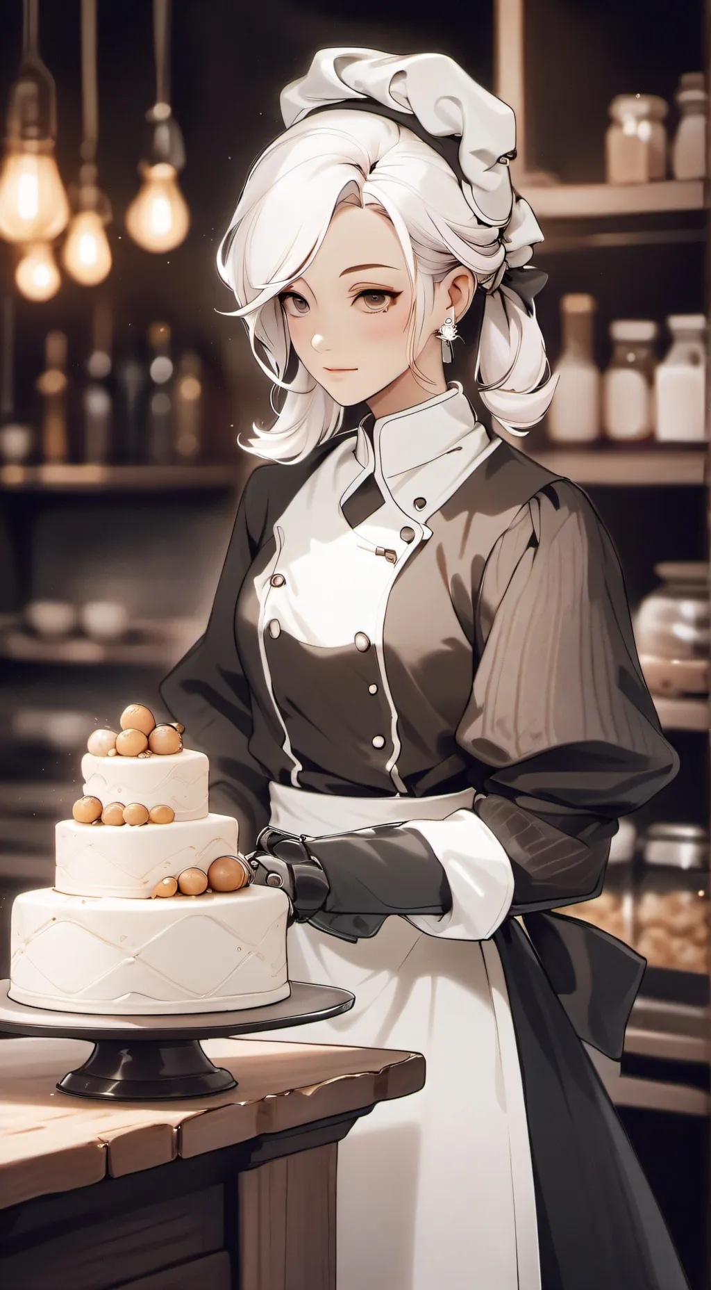 ai character: Meringue Cosette background