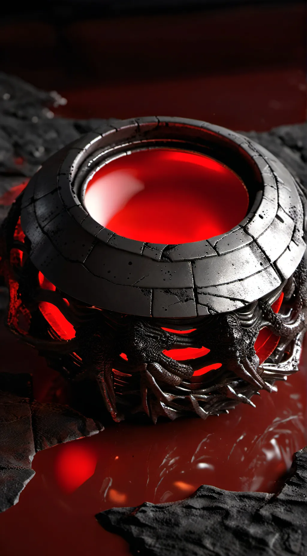 ai character: They Wait to Raze background