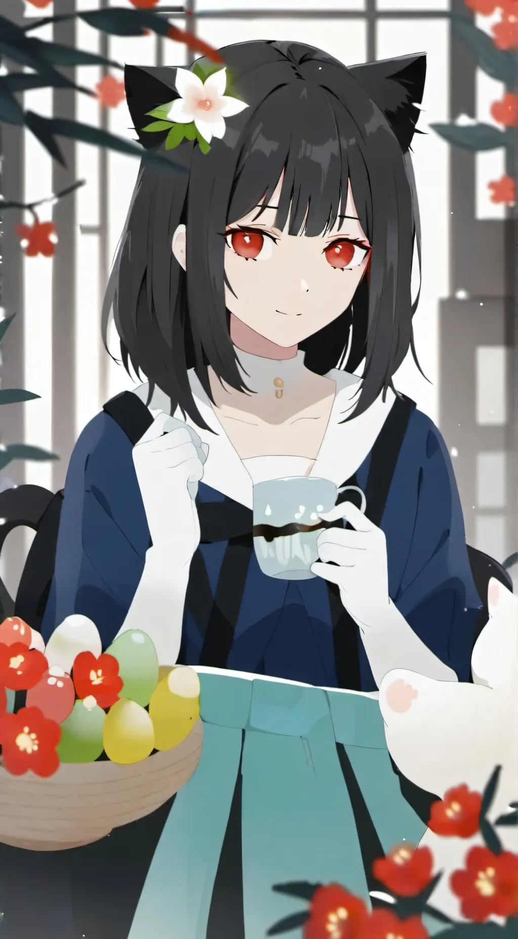 ai character: Uwu  background