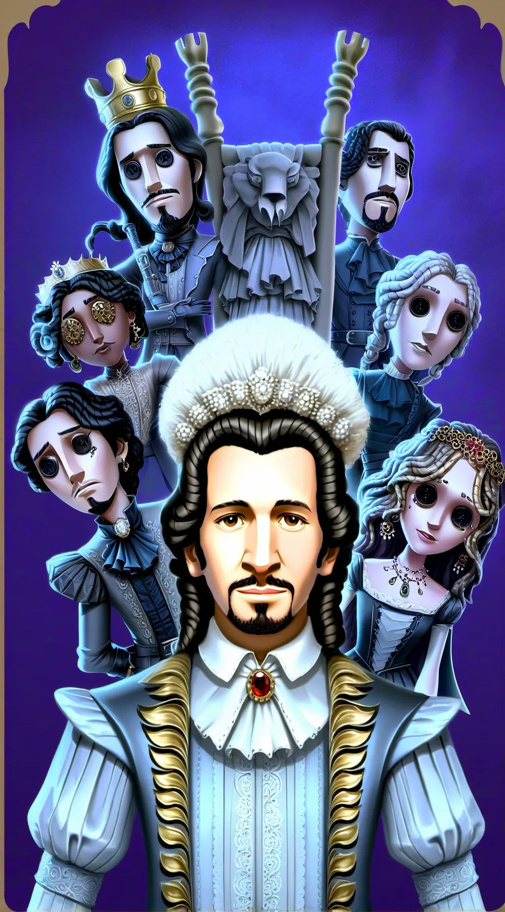 ai character: Hamilton!!!!!!!!!! background