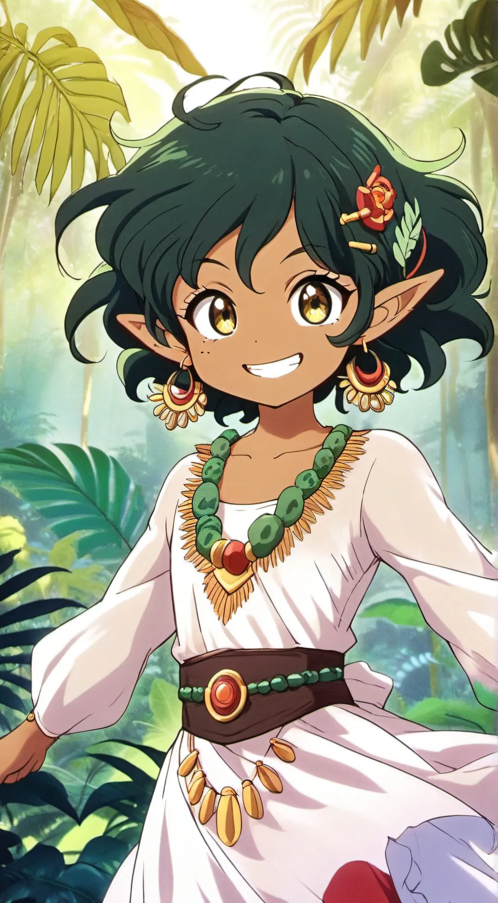 ai character: sukoshi hiretsuna background