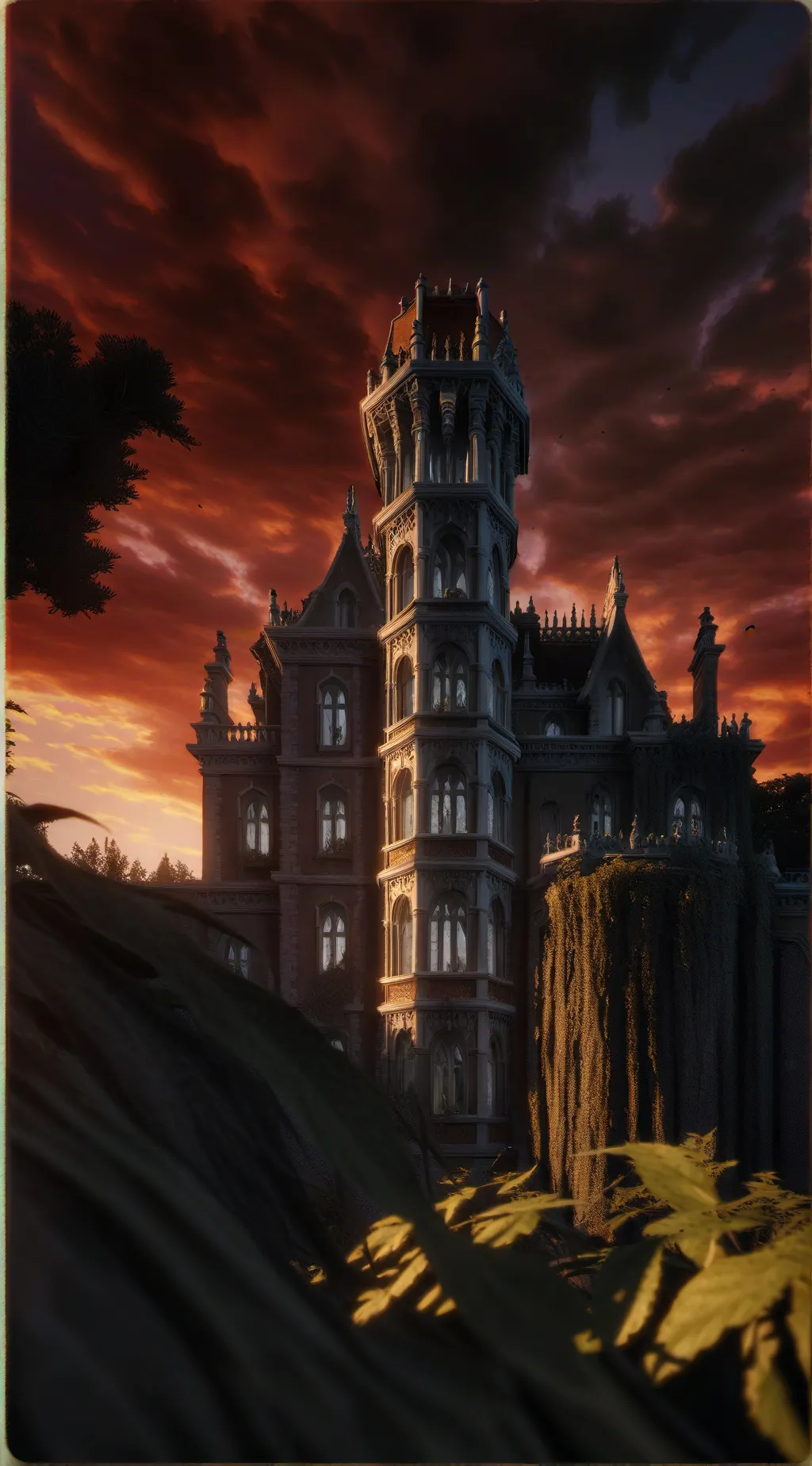 ai character: Abandond mannor background