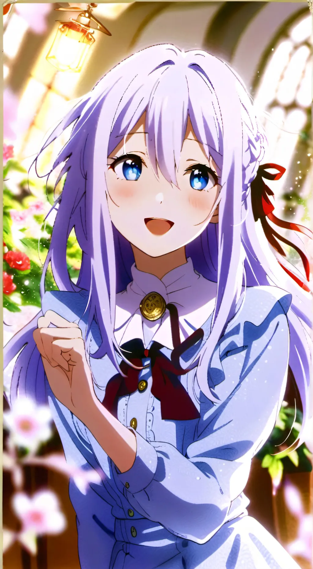 ai character: luna background