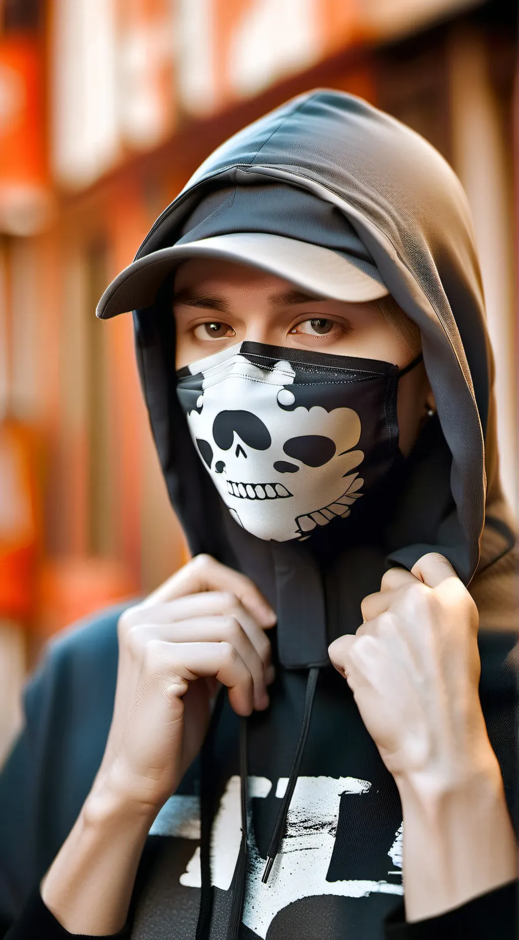 ai character: Codinome Sombra background