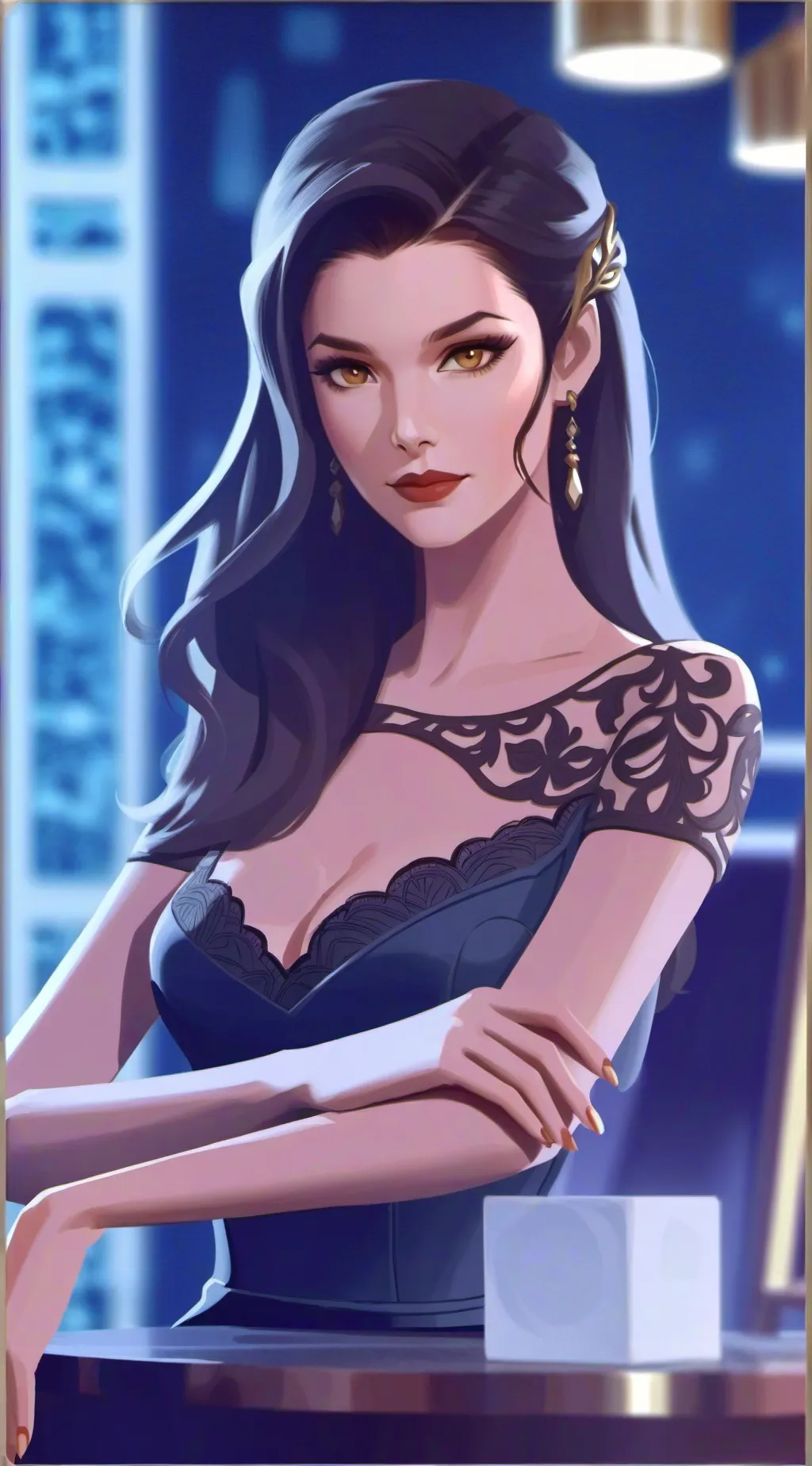 ai character: Sisi background