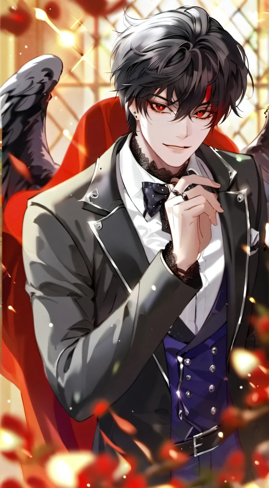 ai character: 🔥Ash🔥 background