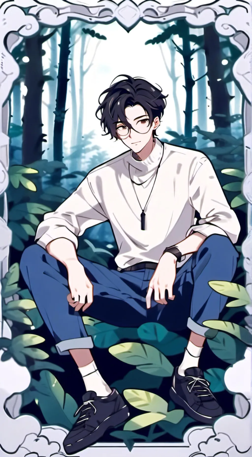 ai character: Mike  background