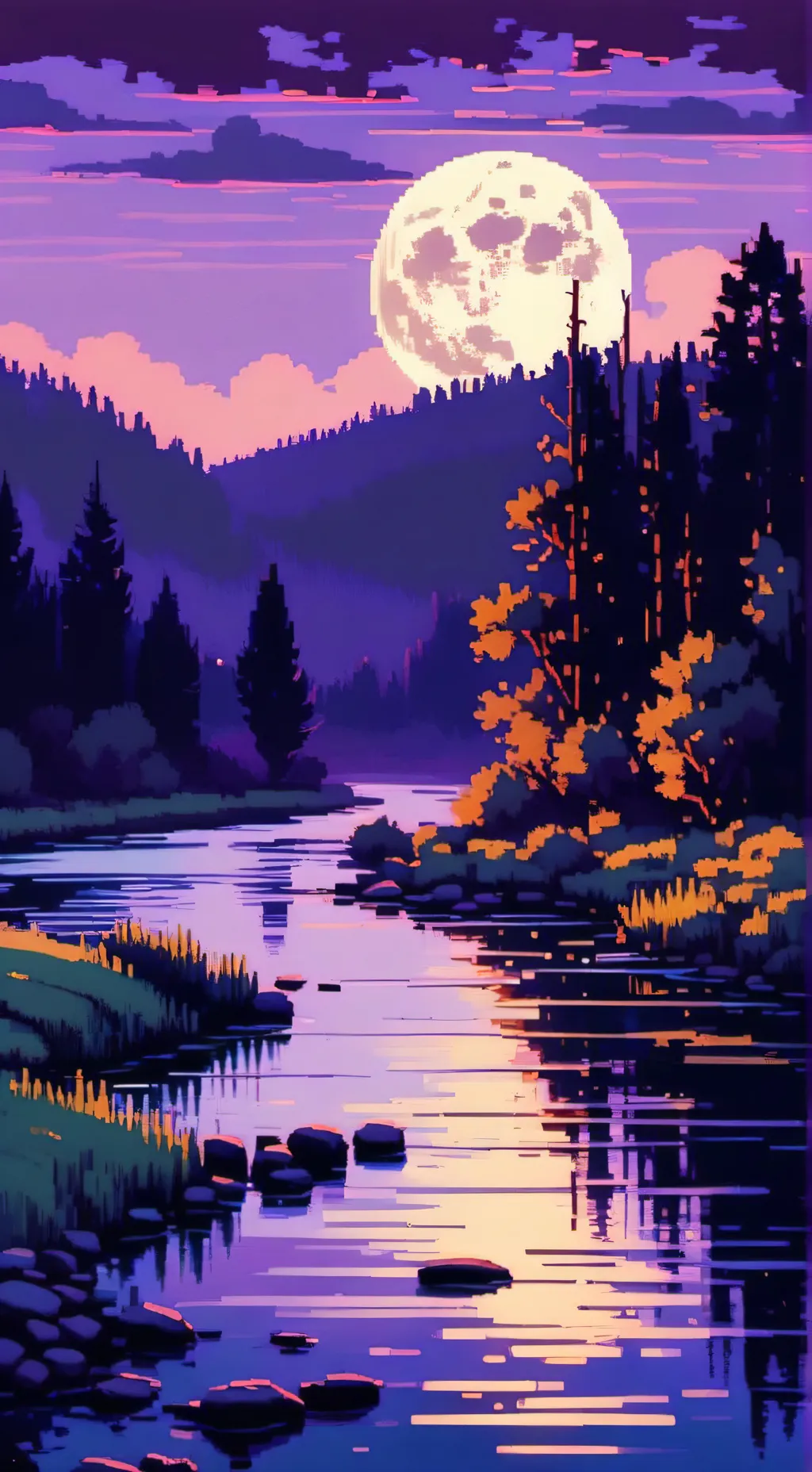 ai character: Trio again  background