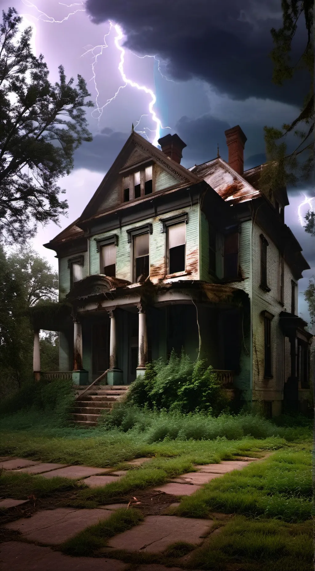 ai character: scary >:] background