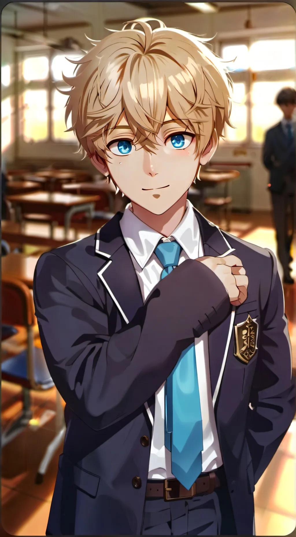 ai character: oliver background