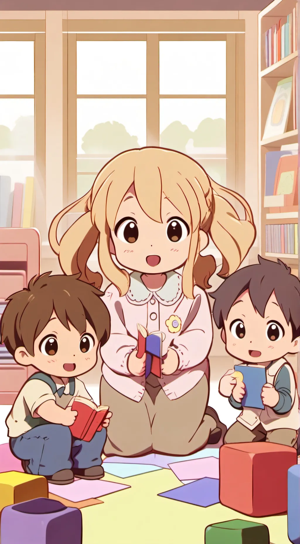 ai character: Pre-K background