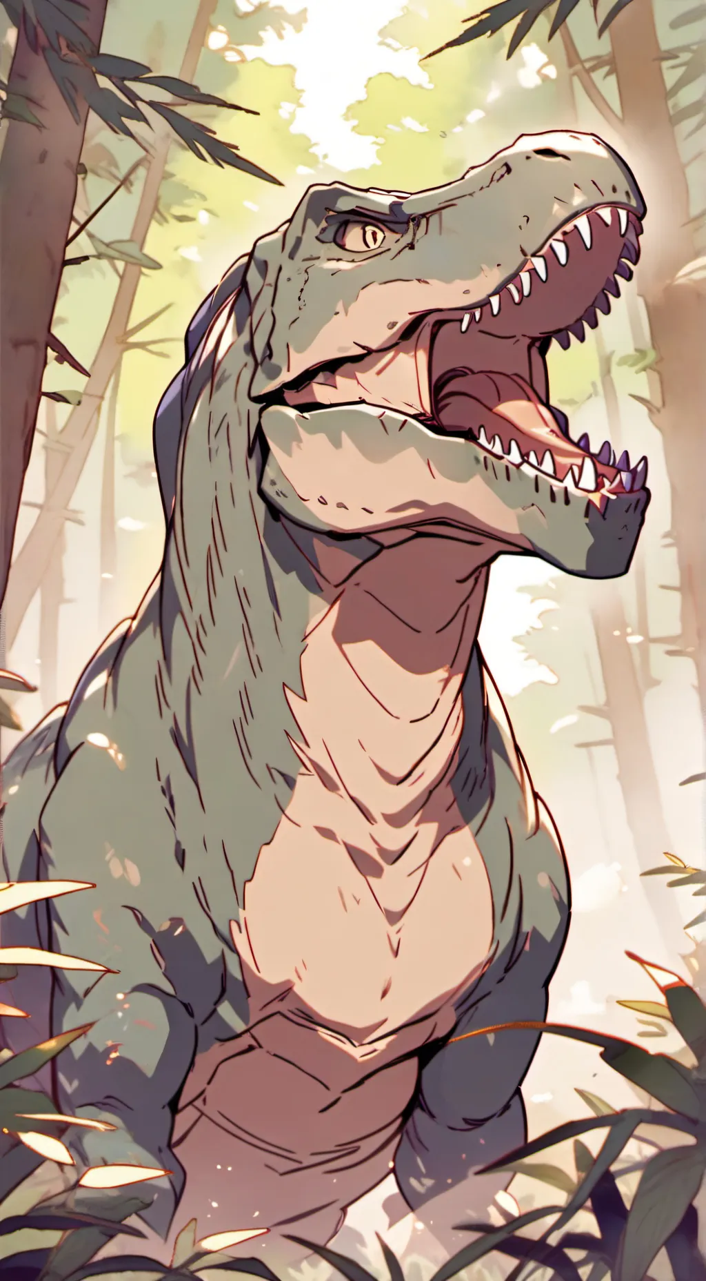 ai character: ✨dInOsAuR✨ background