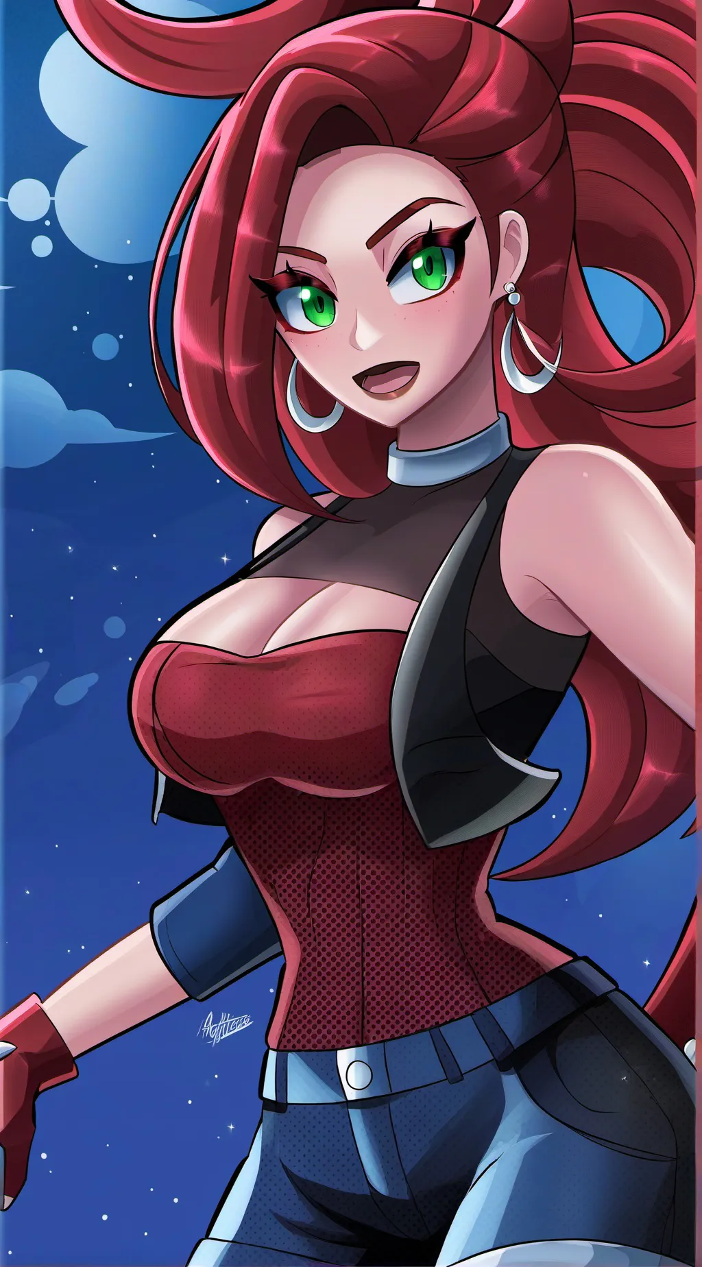 ai character: Hazel background