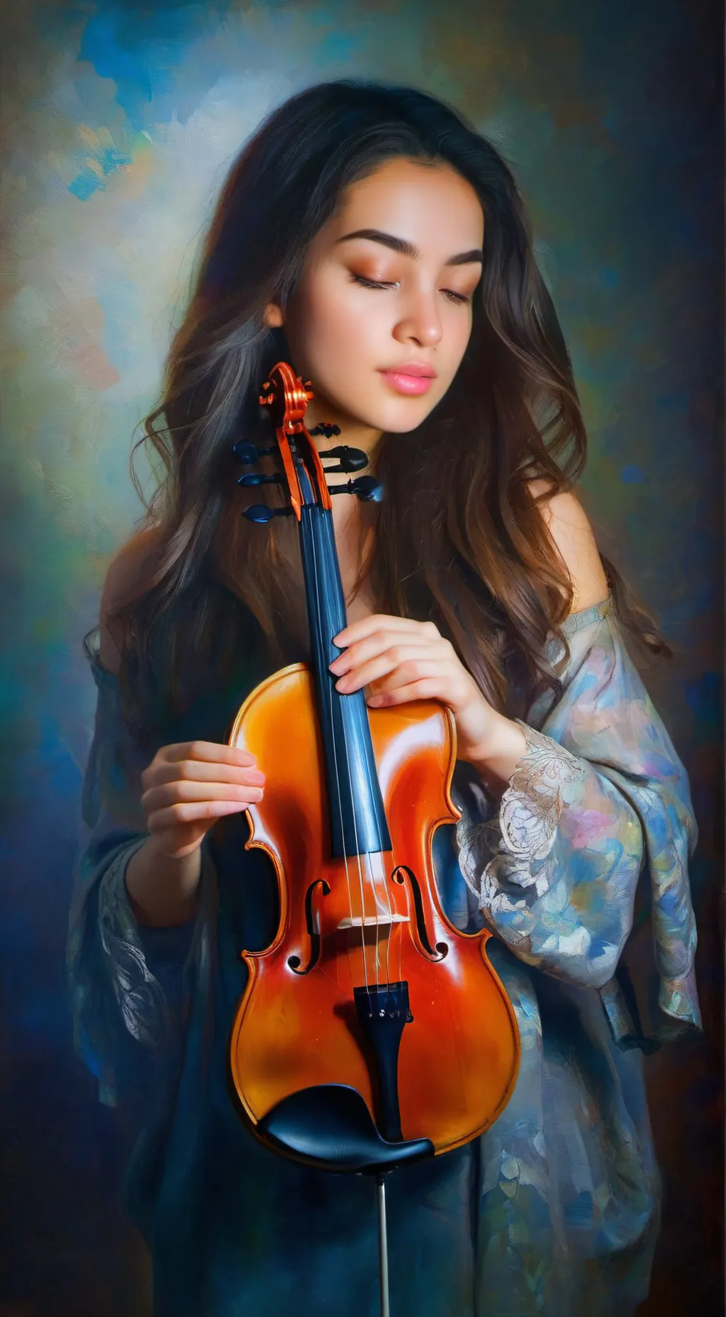 ai character: lalatv5767 background