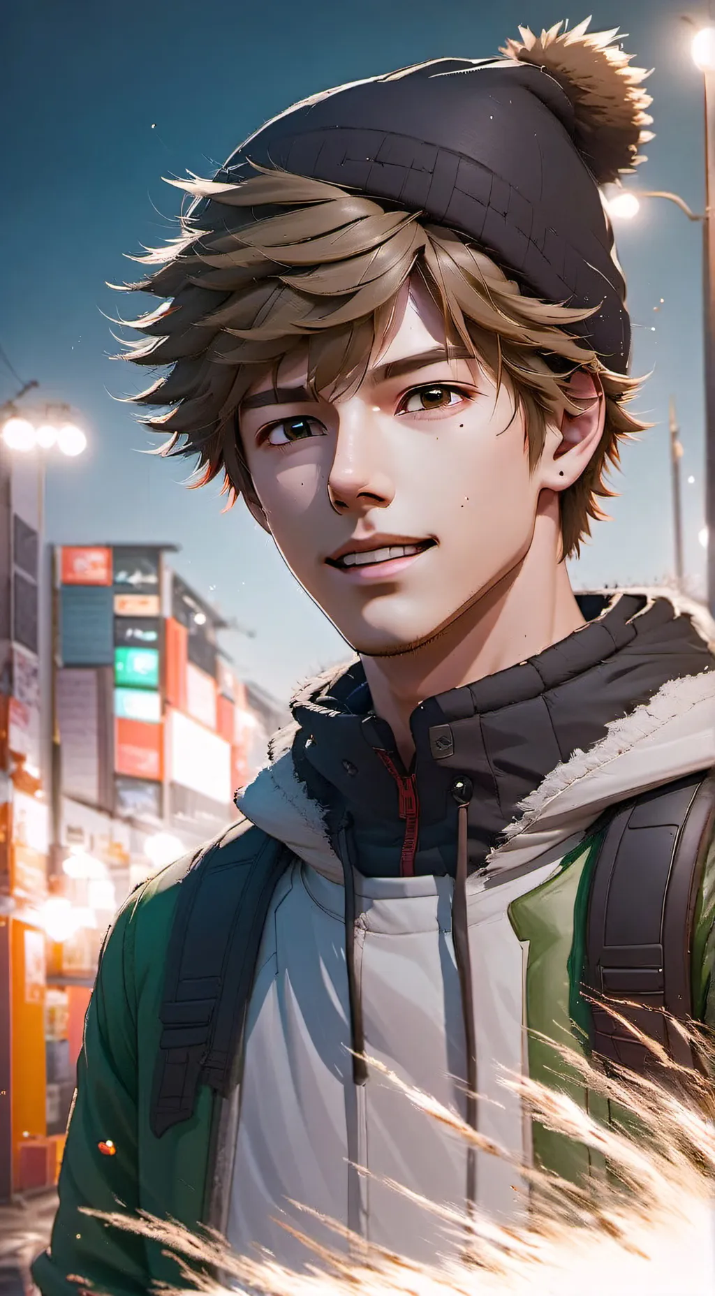 ai character: mikky background