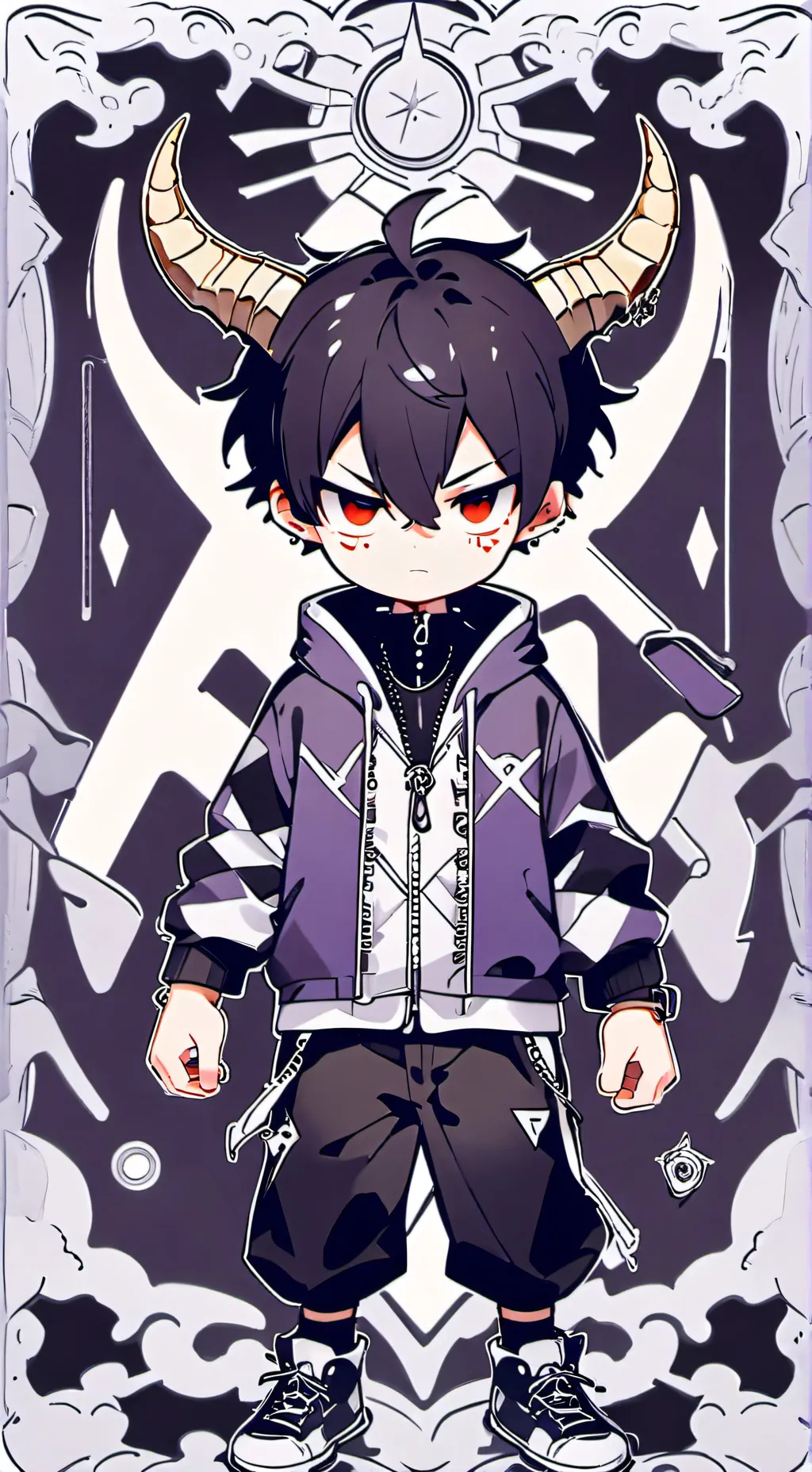 ai character: Zack background