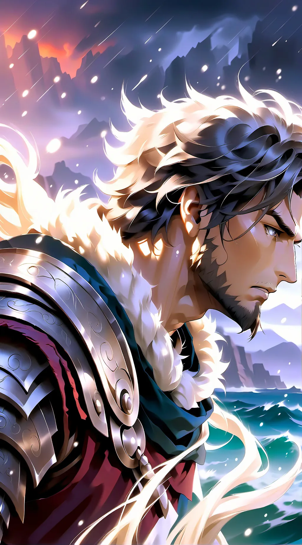 ai character: Epic background