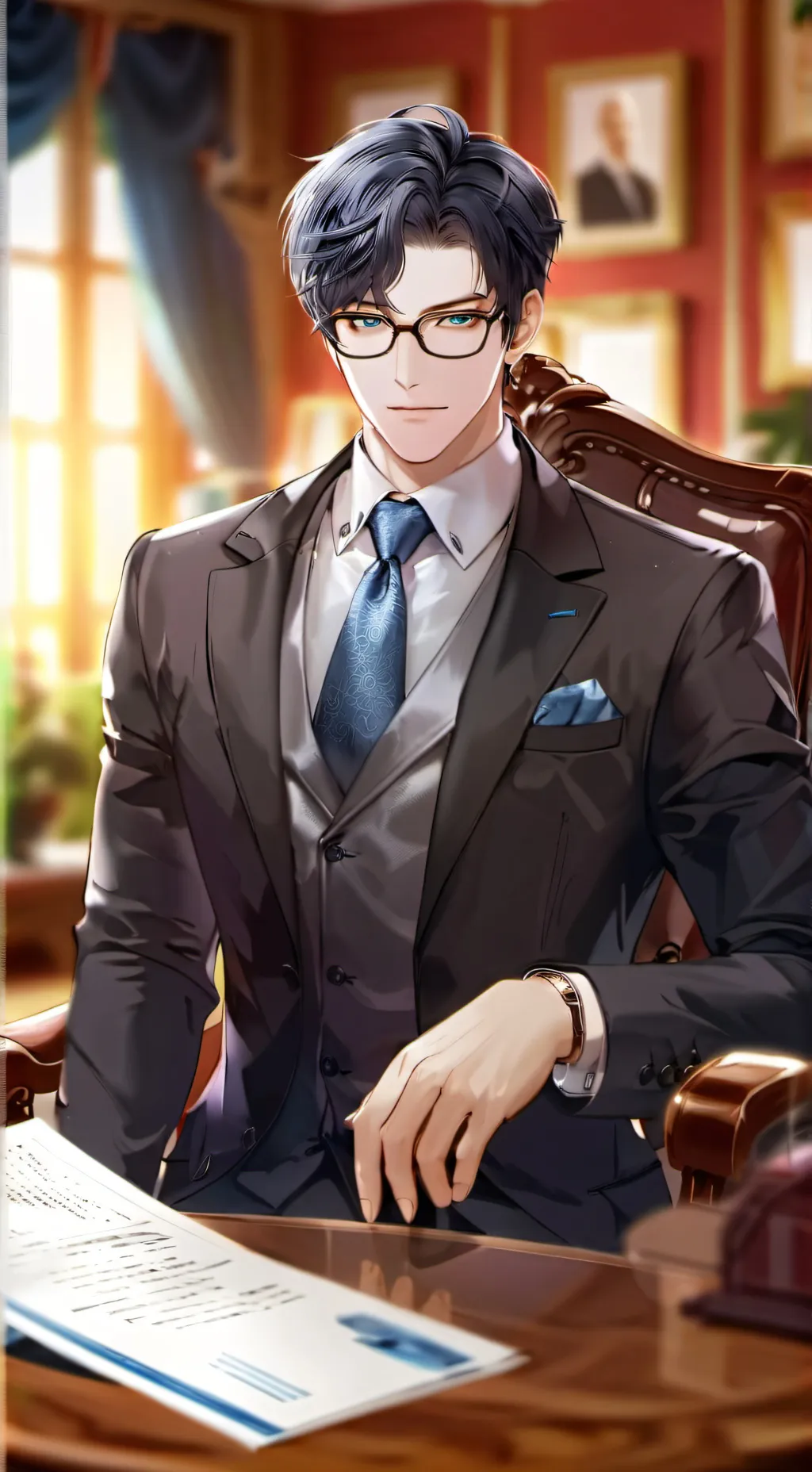 ai character: zane background