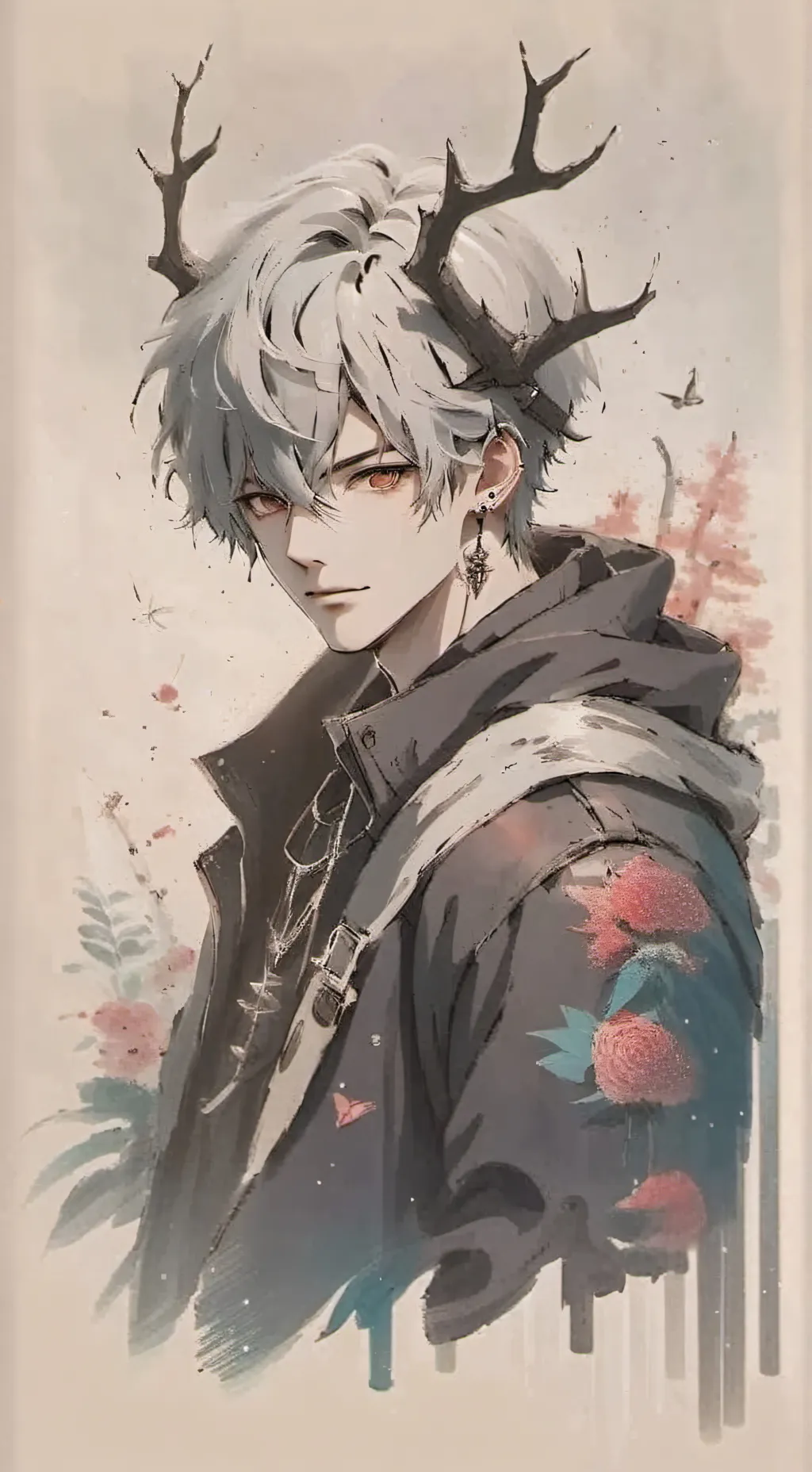 ai character: Render background